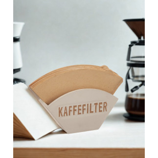 Kaffefilter hållare Sandfärgad Trä 