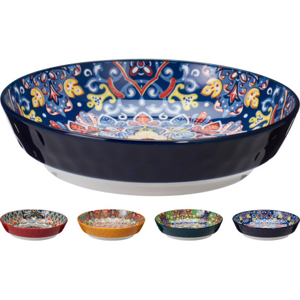 Fat Skål Mönstrad 21 cm