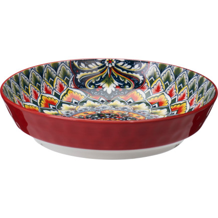 Fat Skål Mönstrad 21 cm