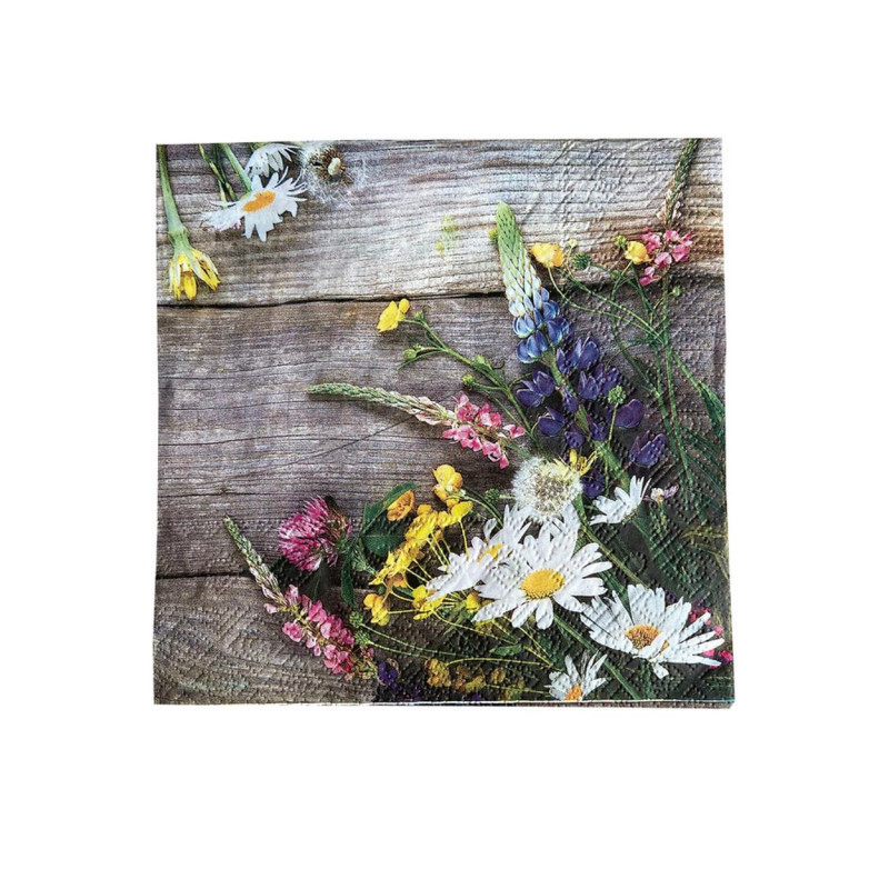 Servetter Sommar 33x33cm Servetter Sommar 33x33cm