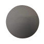 Underlägg Runt Läderlook Grått/Svart 38 cm 4-pack