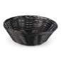 Brödkorg Korg Svart plast flätad 19 cm