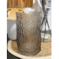 Vas Ljushållare Glas Taupe 21 cm Vas Ljushållare Glas Taupe 21 cm