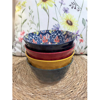 Skål Mönstrad 350 ml