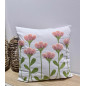 Kudde Blommor Vit/Rosa 45x45 cm Kudde Blommor Vit/Rosa 45x45 cm