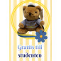 Student Nalle Brun "Pure Genius" 15 cm Student Nalle Brun "Pure Genius" 15 cm