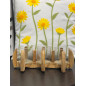 Ljuslykta Ljushållare Trä/Glas 30 cm Ljuslykta Ljushållare Trä/Glas 30 cm