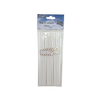 Sugrör Student papp 12-pack
