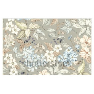Underlägg Kork Vintage Blommor 43x30 cm 4-pack