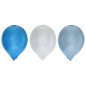Ballong Metallic Blå 8-pack Latex Ballong Metallic Blå 8-pack Latex