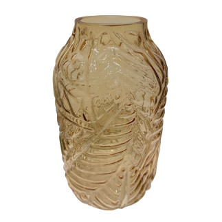 Vas Grön Glas 21 cm