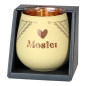 Lykta Moster Glas Mirror Candle med text Ljuslykta Lykta Moster Glas Mirror Candle med text Ljuslykta