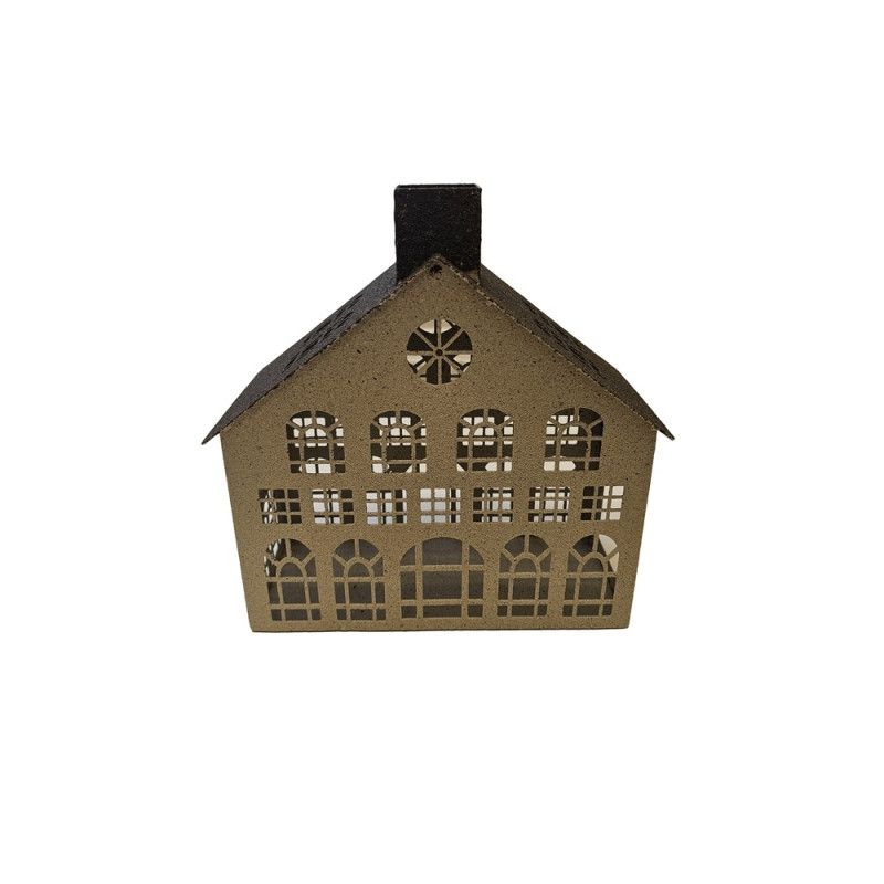 Lykta Hus Gråbeige 26 cm Lykta Hus Gråbeige 26 cm