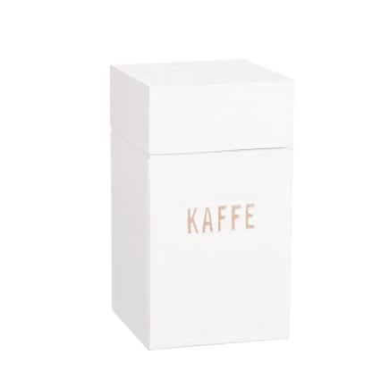 Kaffeburk Vit Trä