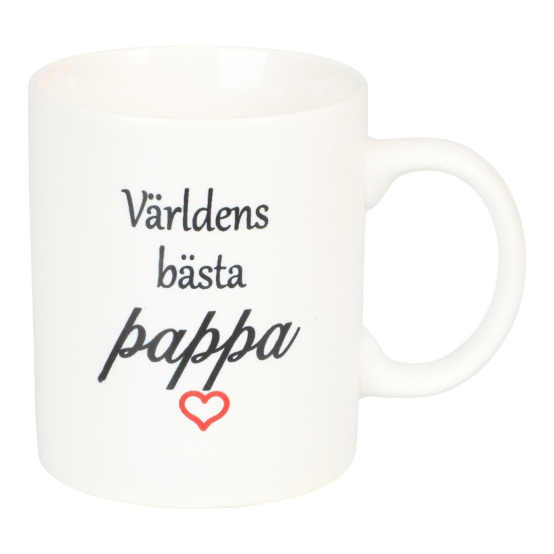 Mugg Världens bästa pappa Fars dag