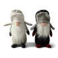 Tomte Textil Ljusgrå 25 cm