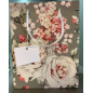Presentpåse Blomma 3-pack 23x18x10 cm Presentpåse Blomma 3-pack 23x18x10 cm