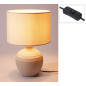 Bordslampa Lampa Beige Keramik 47 cm Bordslampa Lampa Beige Keramik 47 cm