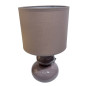 Bordslampa Lampa Klot Greige Keramik 29 cm Bordslampa Lampa Klot Greige Keramik 29 cm