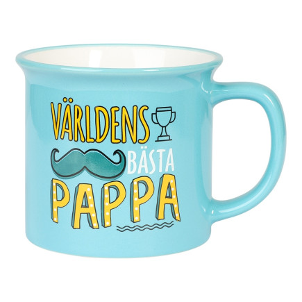 Happy Mugg Världens Bästa Pappa