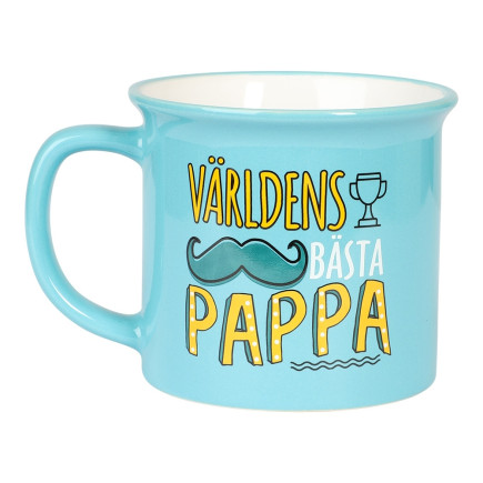 Happy Mugg Världens Bästa Pappa