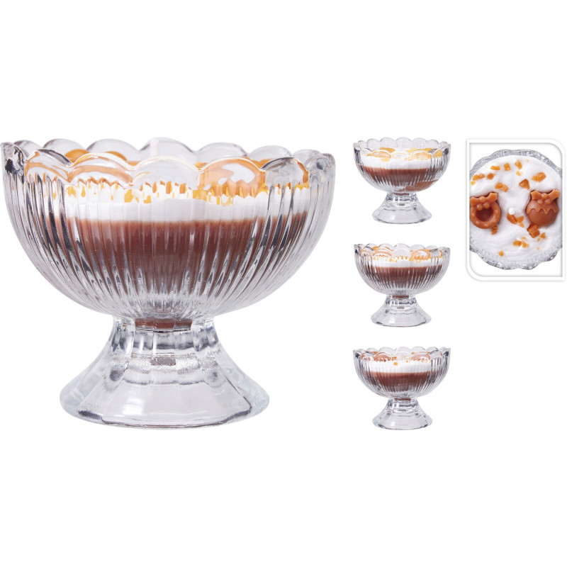 Doftljus Cinnamon Jul Glaskopp 9 cm Doftljus Cinnamon Jul Glaskopp 9 cm