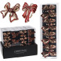 Servettringar Rosetter Jul Metall 4-pack Servettringar Rosetter Jul Metall 4-pack