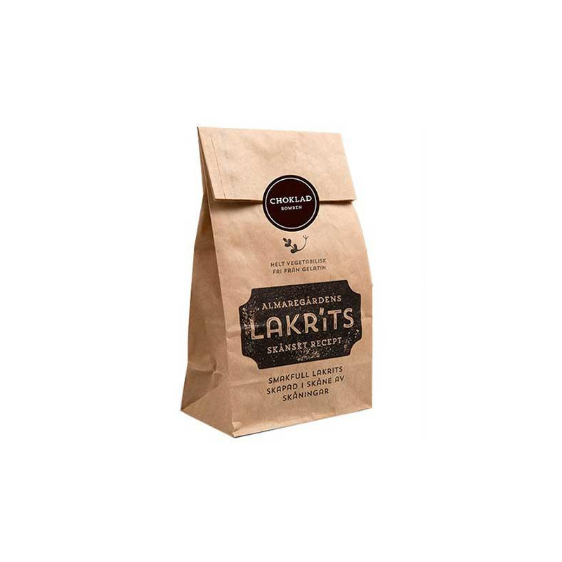 Lakritschokladbomb 120g