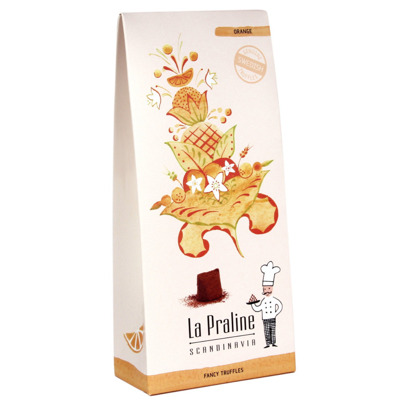 Tryffel Apelsin 100 gram