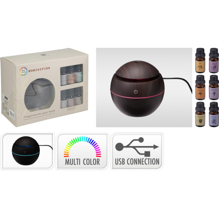 Aromadiffuser Aroma Rumsdoft LED Doftoljor