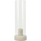 Ljushållare Ljusstake Glas Vit Svart Beige Ljushållare Ljusstake Glas Vit Svart Beige