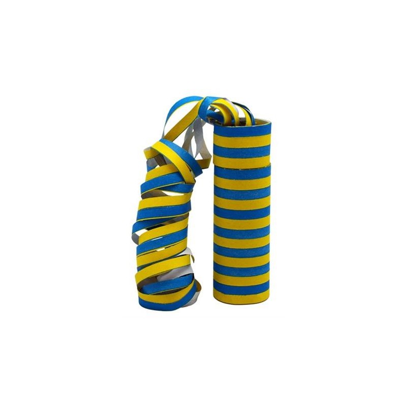 Serpentin Blå/Gul 2-pack Serpentin Blå/Gul 2-pack