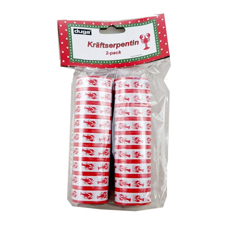 Serpentin Kräfta Kräftskiva 2-pack Serpentin Kräfta Kräftskiva 2-pack