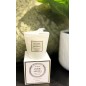 Doftljus Cotton glasburk Presentask vit