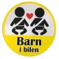 Stickers Barn i bilen 4-pack