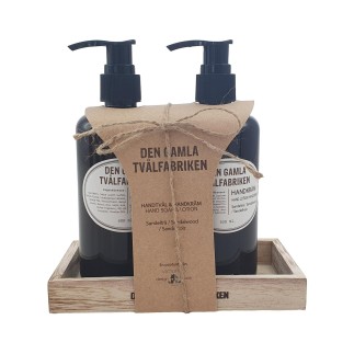 Presentset Handtvål/Handkräm Sandelträ 300 ml Presentset Handtvål/Handkräm Sandelträ 300 ml