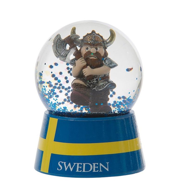 Snöglob Souvenir Viking med yxa Snöglob Souvenir Viking med yxa