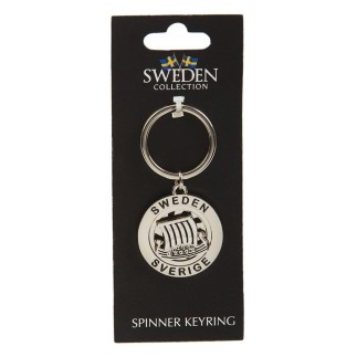 Nyckelring Souvenir Spinner Vikingskepp