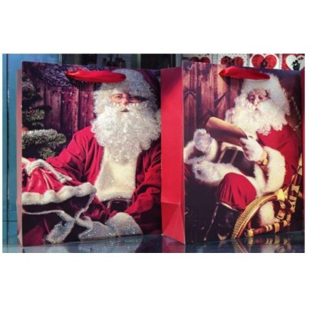 Presentpåse Tomte 2-pack 74x49 cm