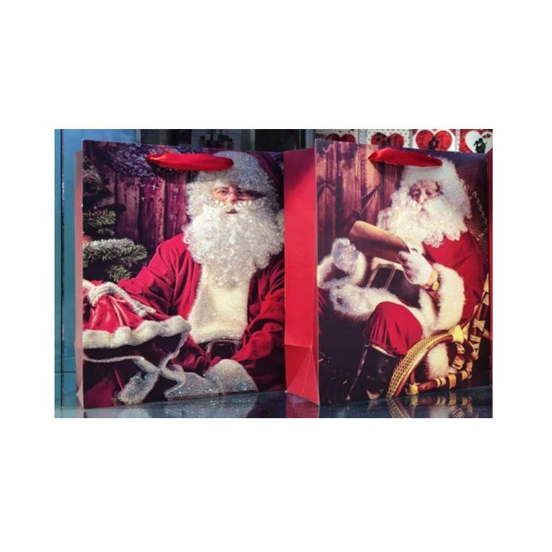 Presentpåse Tomte 2-pack 74x49 cm Presentpåse Tomte 2-pack 74x49 cm
