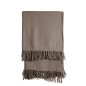 Pläd Greige Chenille 140x170 cm