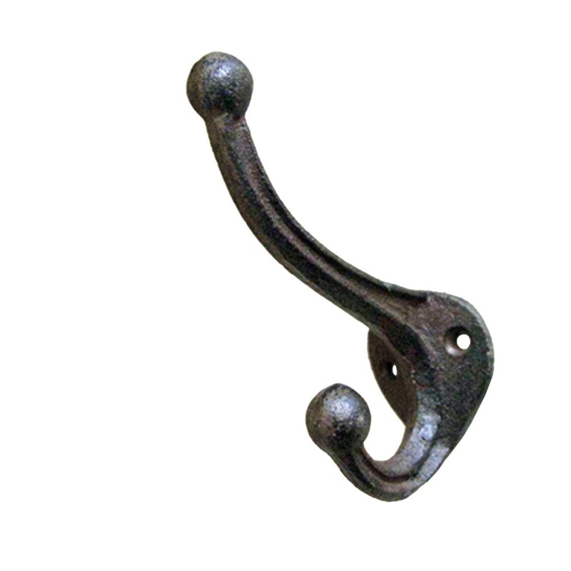 Krok Gjutjärn dubbel 11 cm Krok Gjutjärn dubbel 11 cm