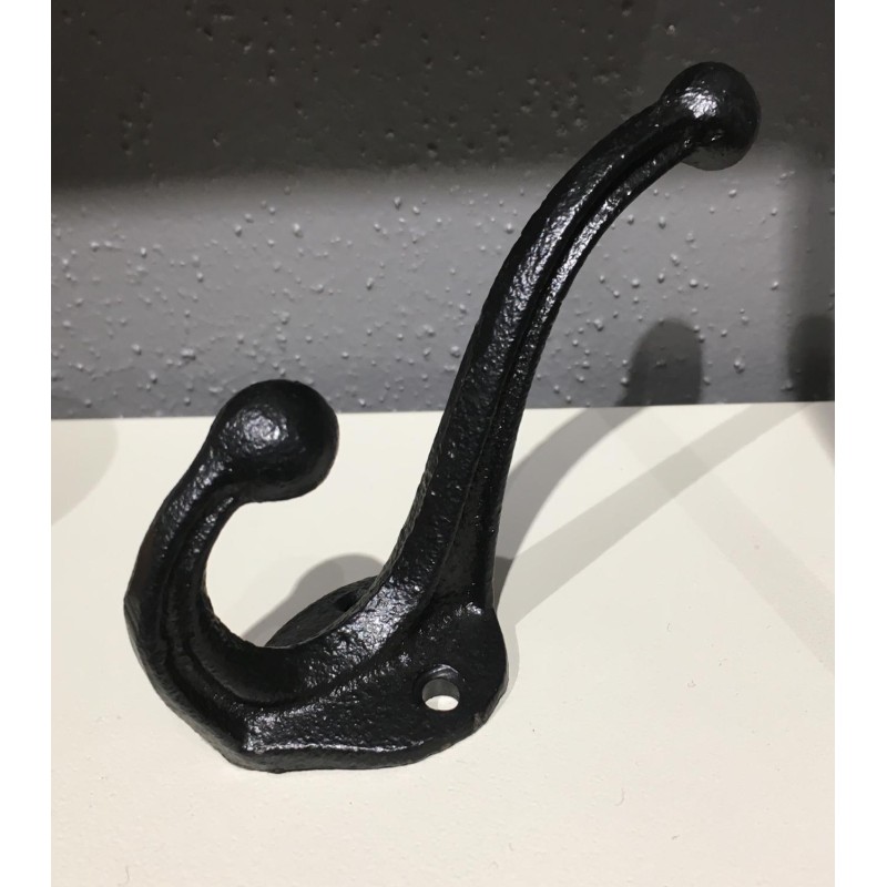 Krok Gjutjärn dubbel 11 cm Krok Gjutjärn dubbel 11 cm