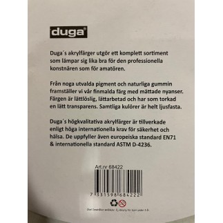 Målarset Färg Akryl 24x12 ml