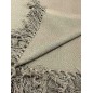 Pläd Greige Chenille 140x170 cm