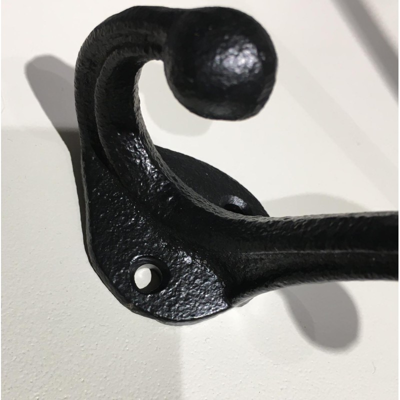 Krok Gjutjärn dubbel 11 cm Krok Gjutjärn dubbel 11 cm
