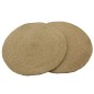 Underlägg Jute 38 cm 4-pack