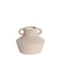 Urna Vas med handtag Beige 12 cm