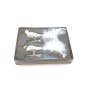 Fågel Glas Vita 2-pack 17 cm
