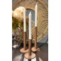 Ljusstake Smide Rost 20 cm
